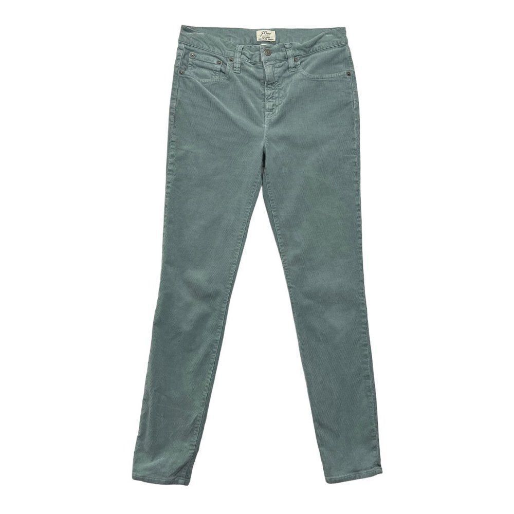 J. Crew Women's Loose‎ High Rise Skinny Corduroy Pants